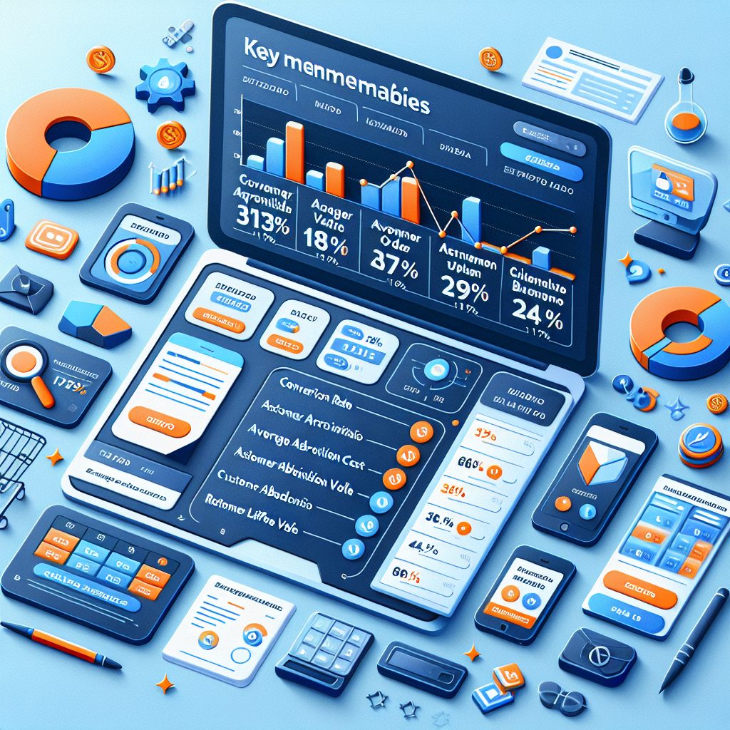 Quais são as principais métricas de um ecommerce.